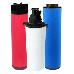 Compressed air filter elements
