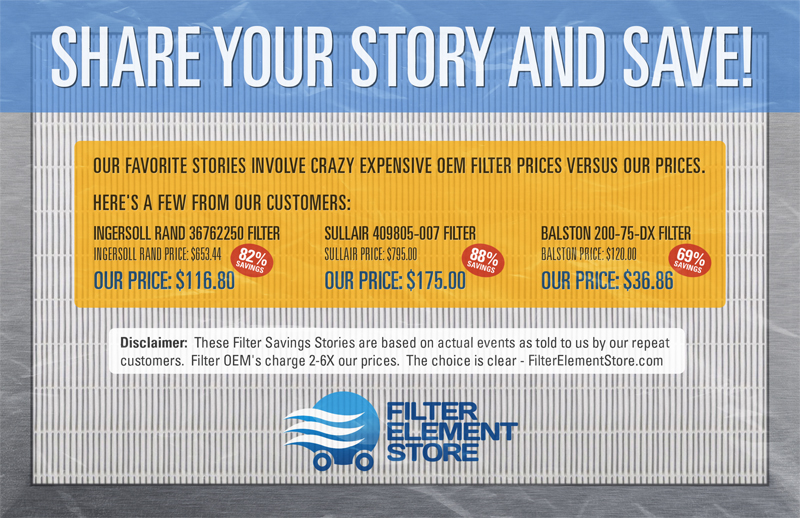 Filter Replacemet Savings Stories